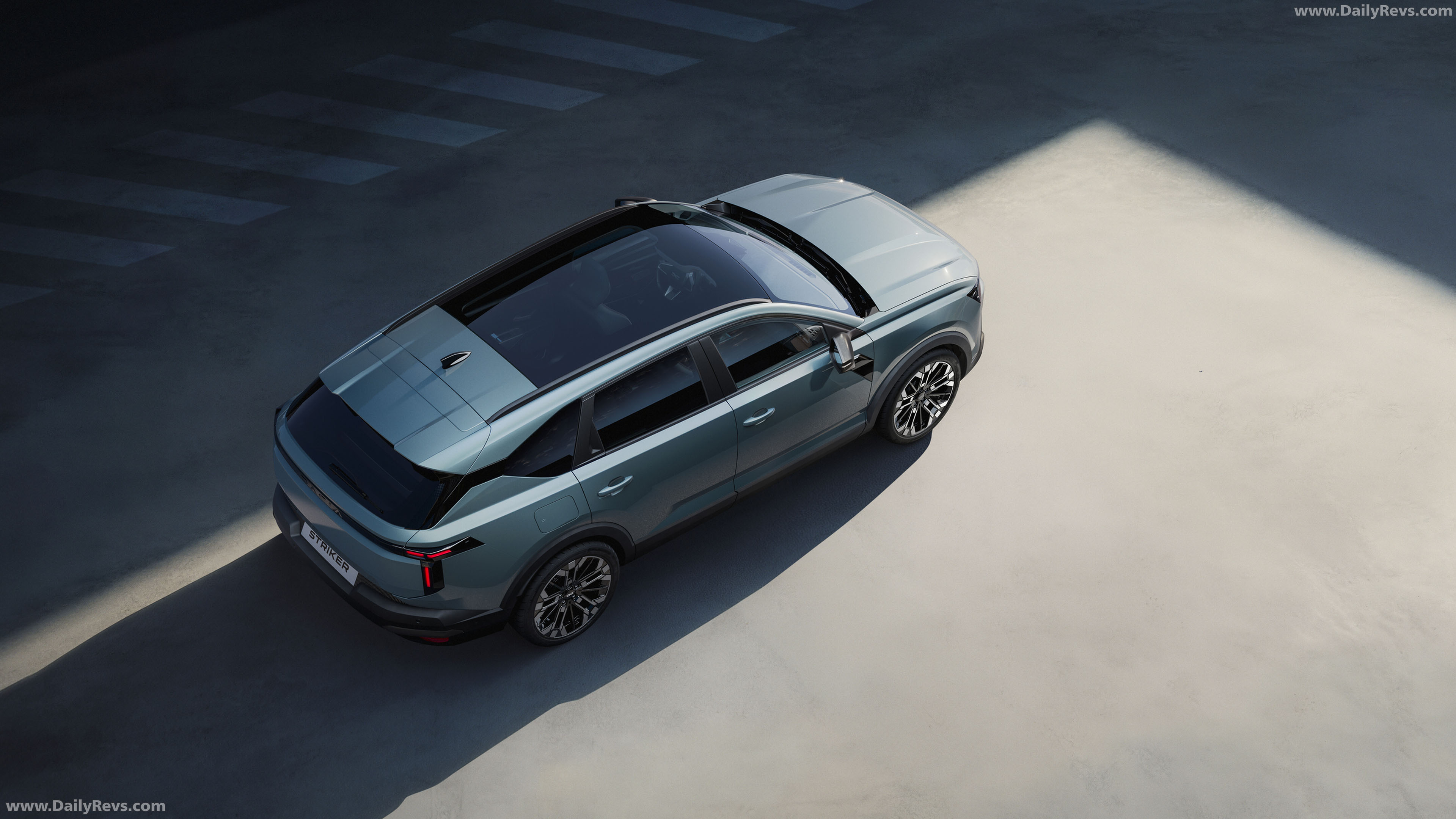 2027 Dacia Striker Top View