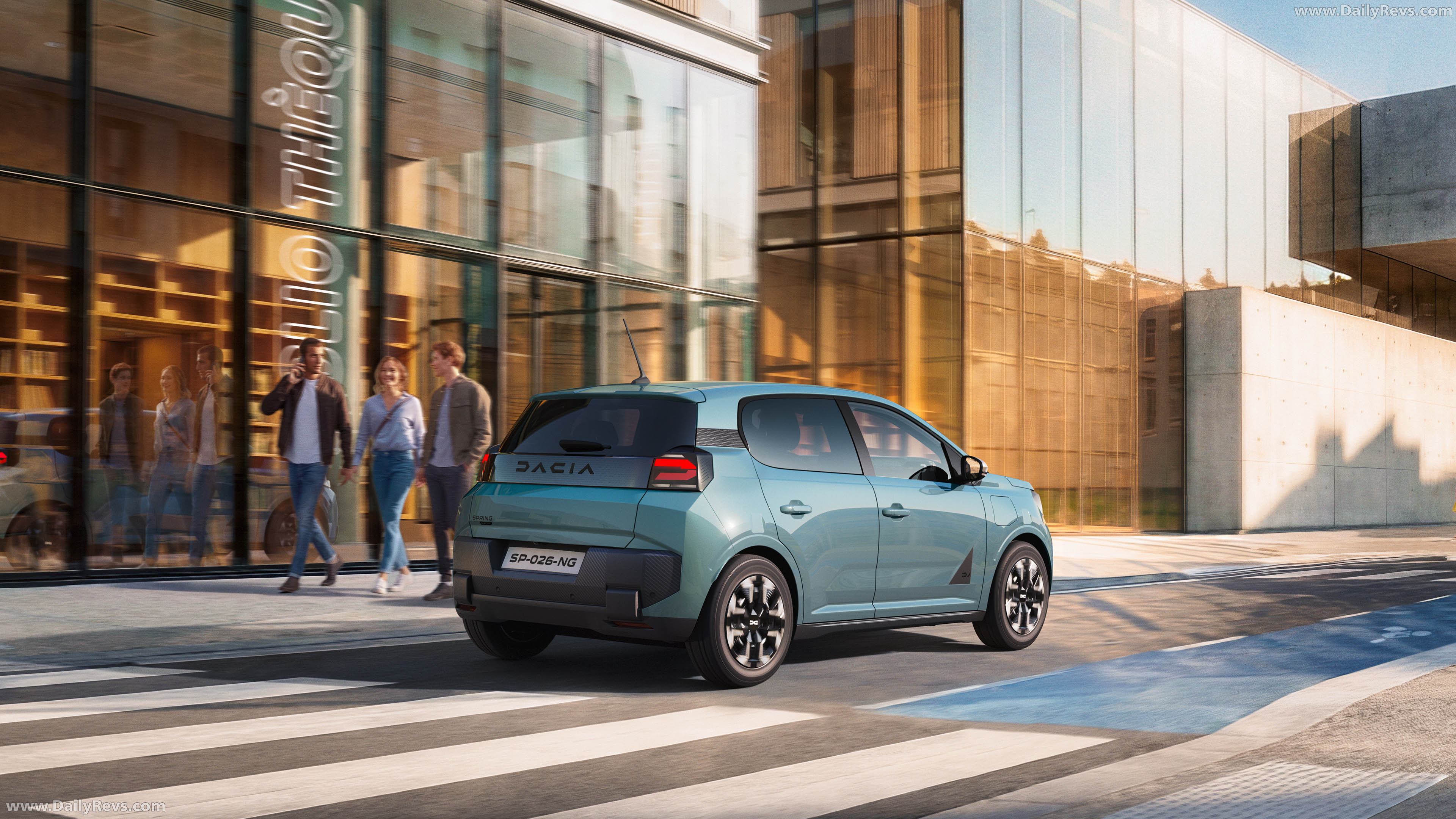 2027 Dacia Spring Rear View