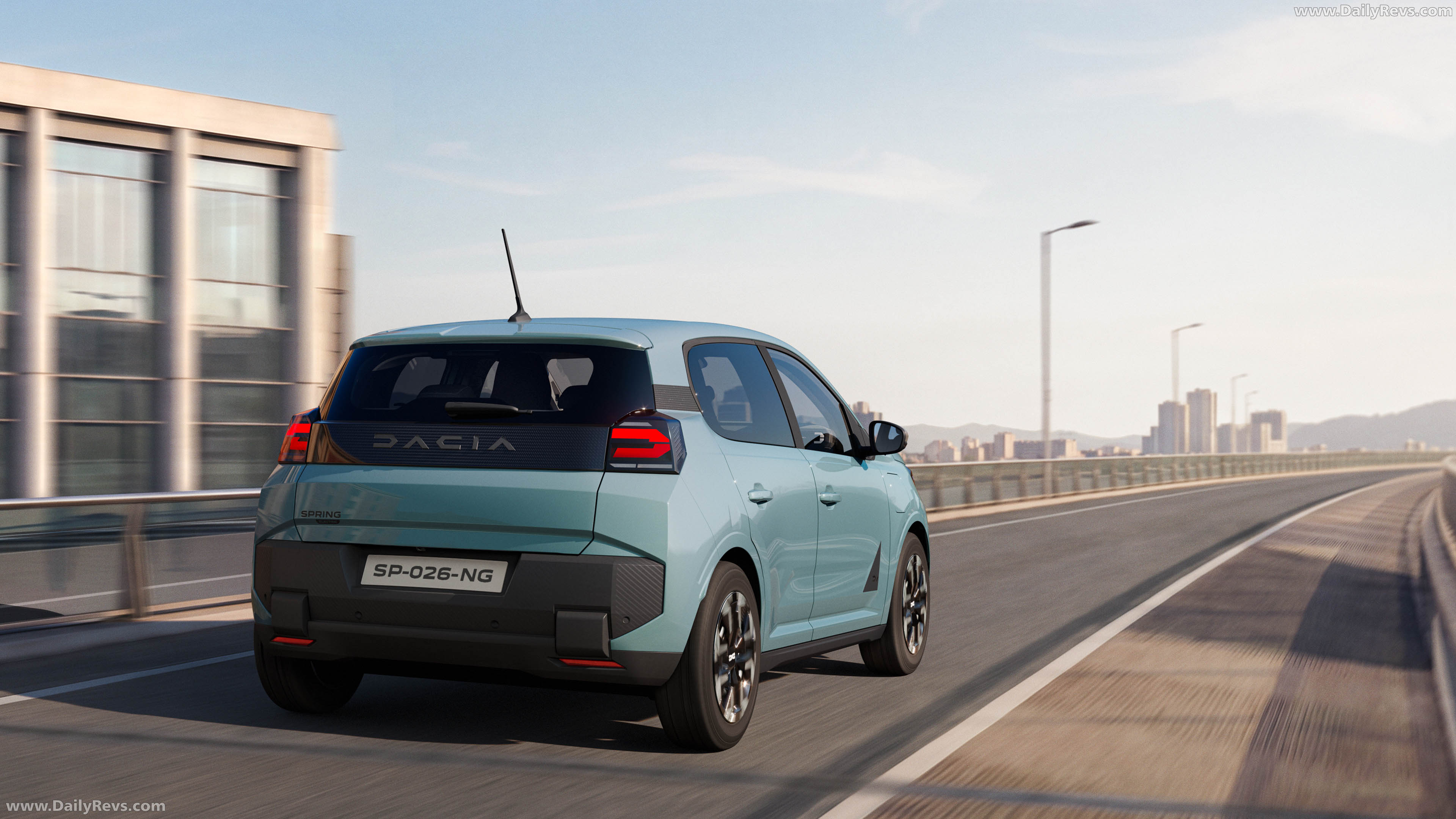 2027 Dacia Spring Rear View