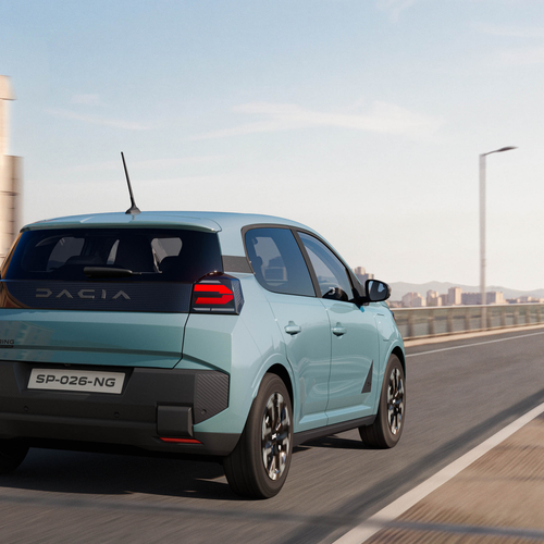 2027 Dacia Spring Rear View