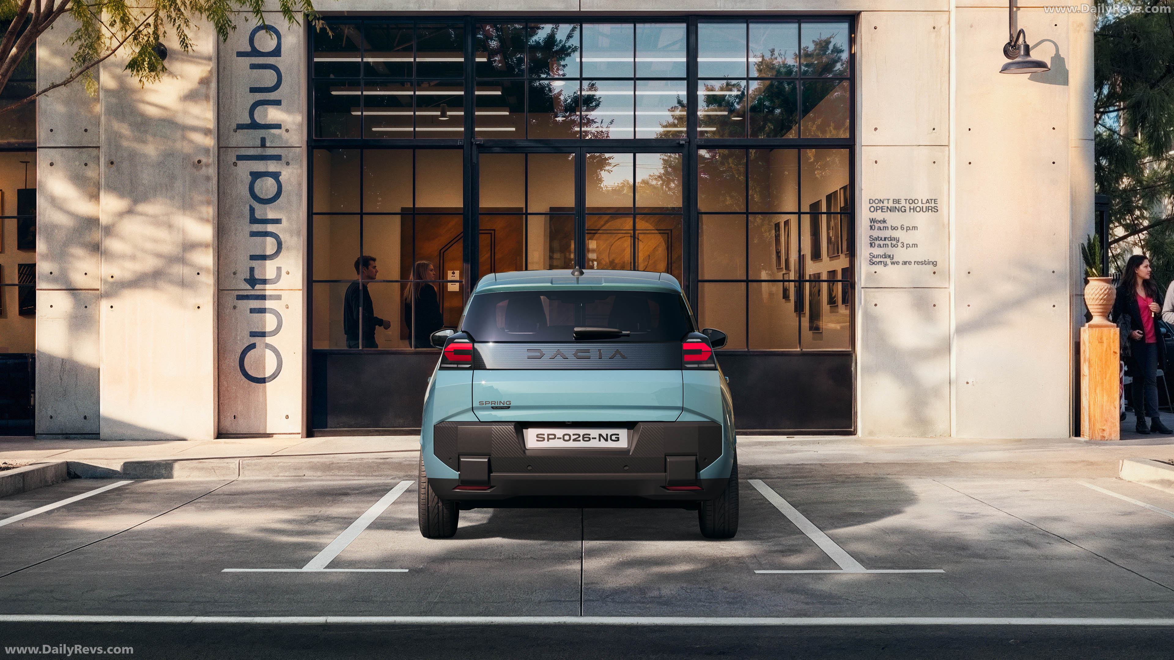 2027 Dacia Spring Rear View