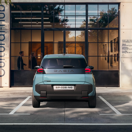2027 Dacia Spring Rear View