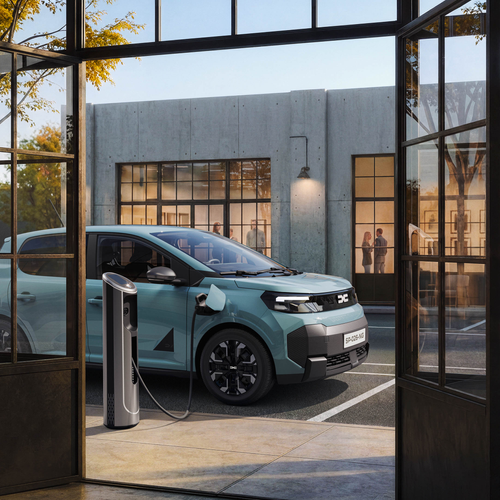 2027 Dacia Spring Side View