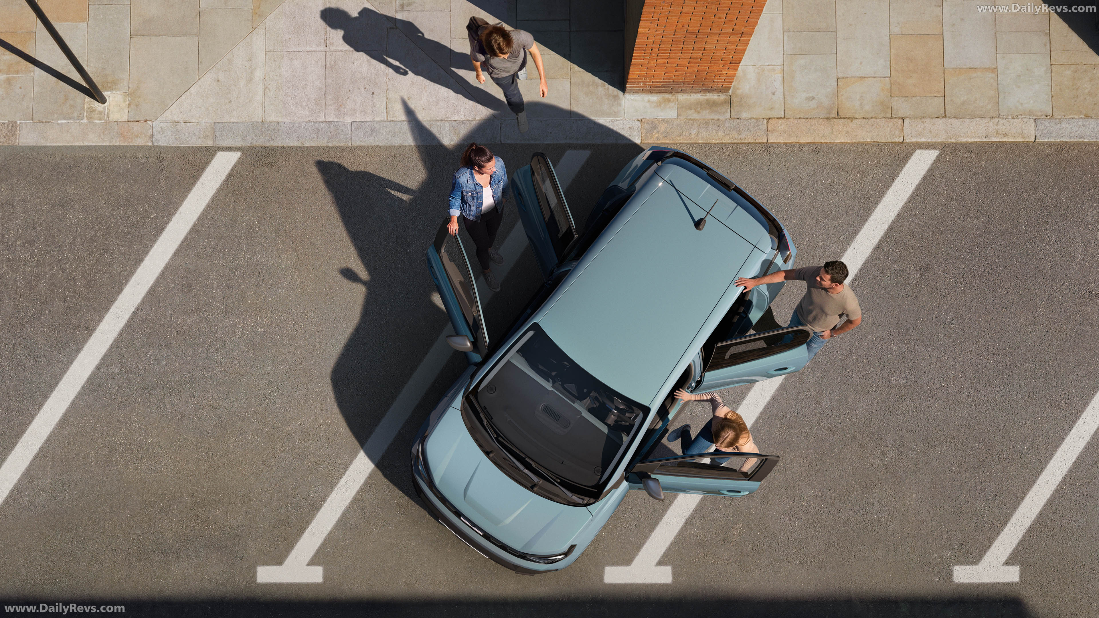 2027 Dacia Spring Top View