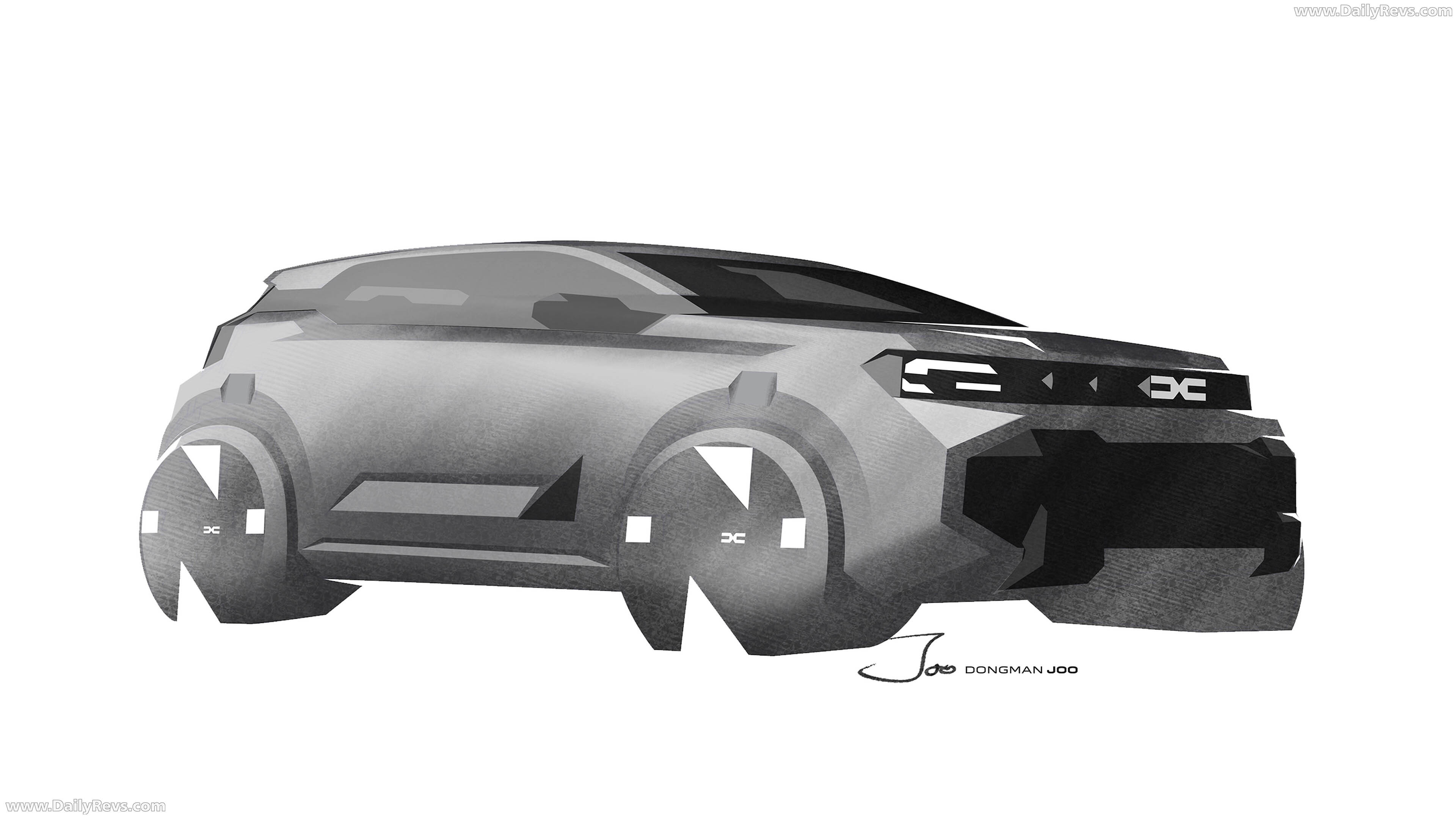 2027 Dacia Spring Sketches