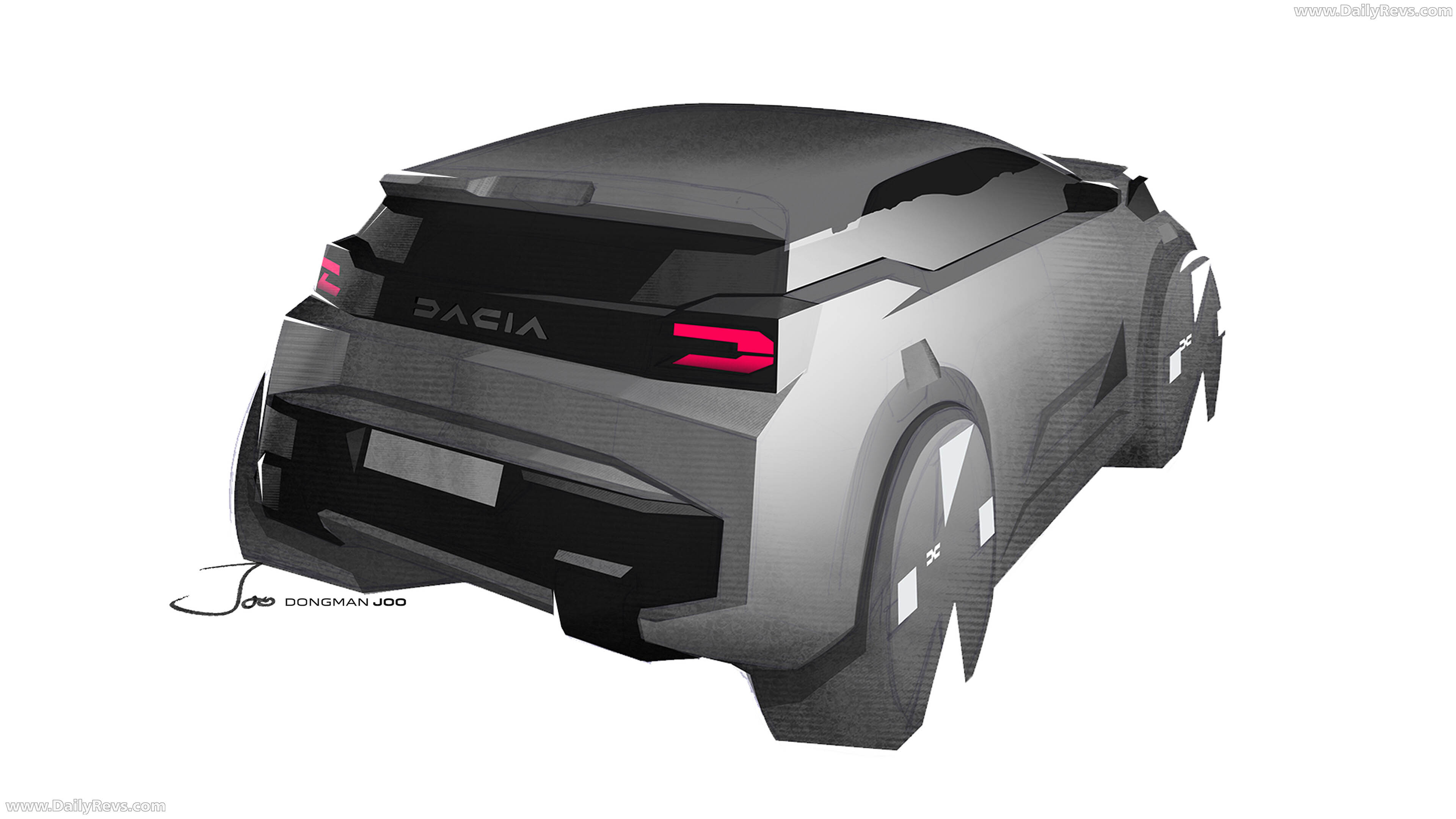 2027 Dacia Spring Sketches