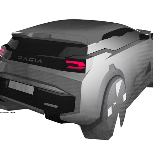 2027 Dacia Spring Sketches