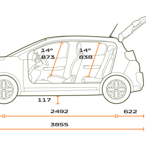 2027 Dacia Spring Sketches