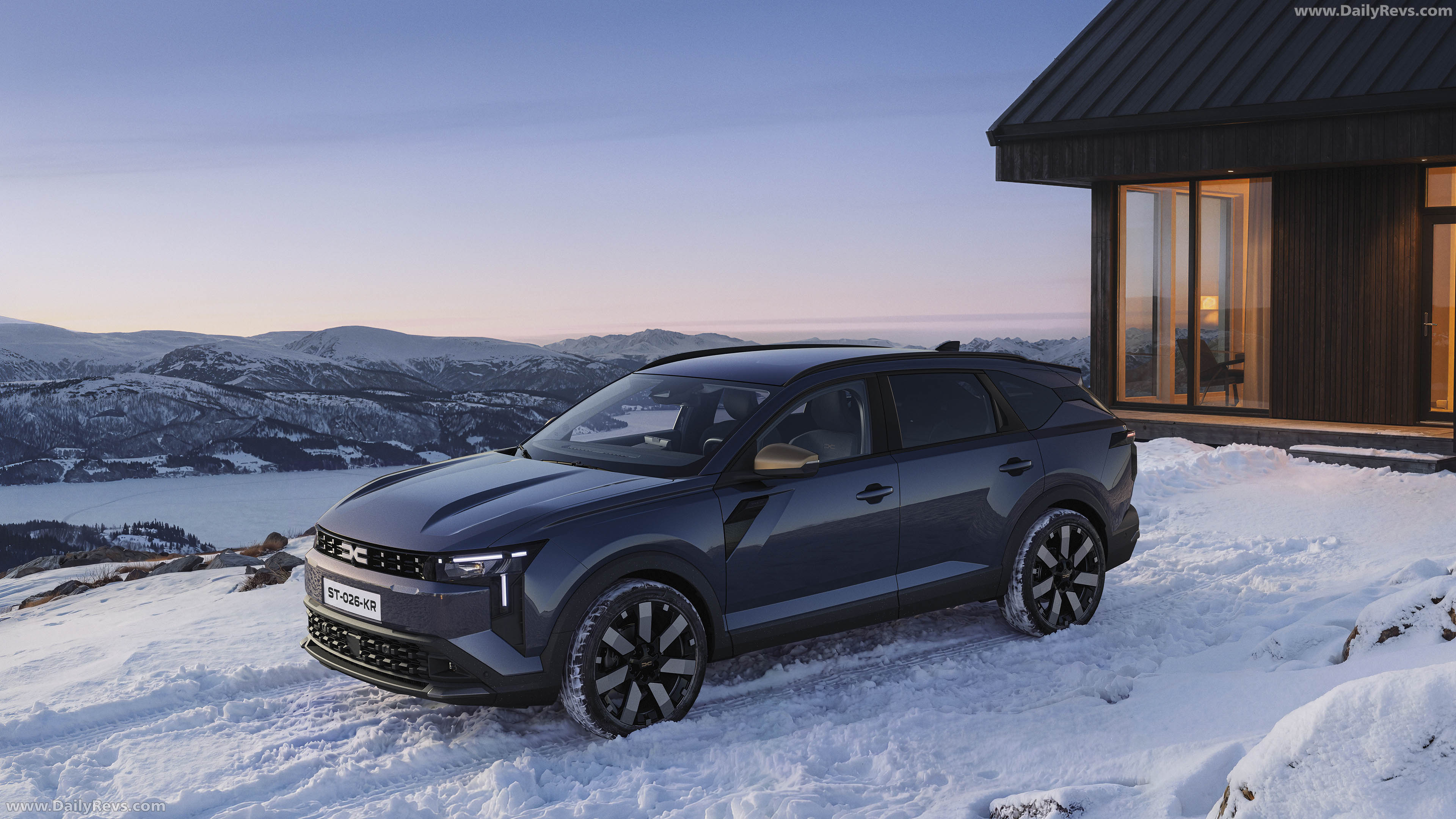 2027 Dacia Striker Hybrid 150 4x4 Front View