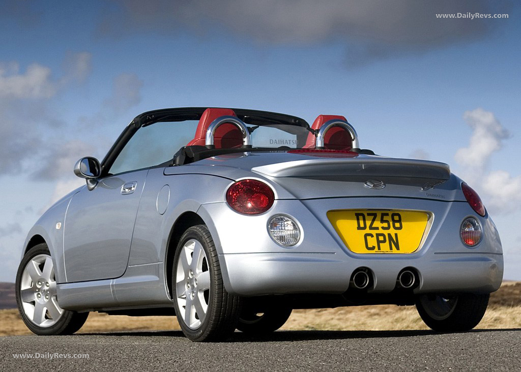2007 Daihatsu Copen Rear View