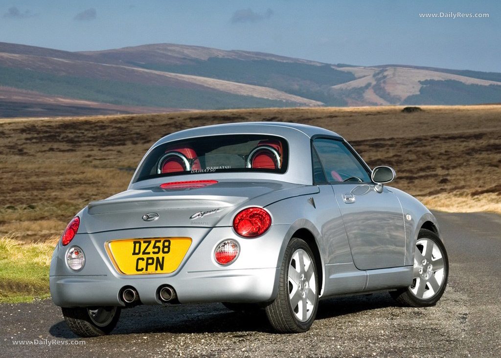 2007 Daihatsu Copen Rear View
