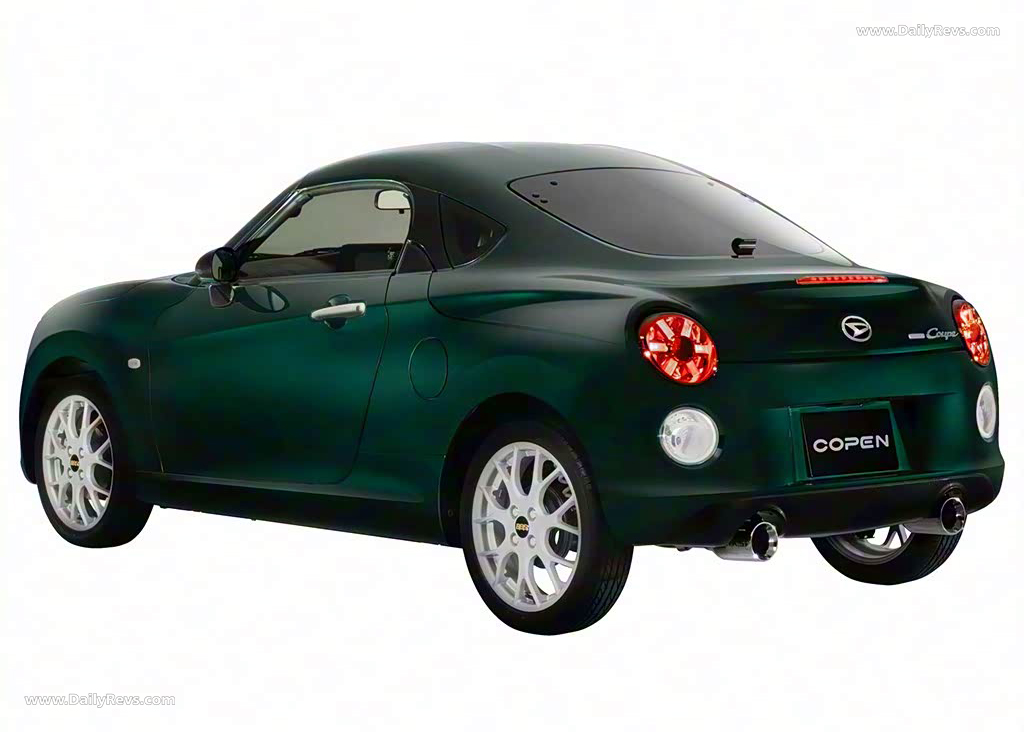 2007 Daihatsu Copen Coupe Rear View