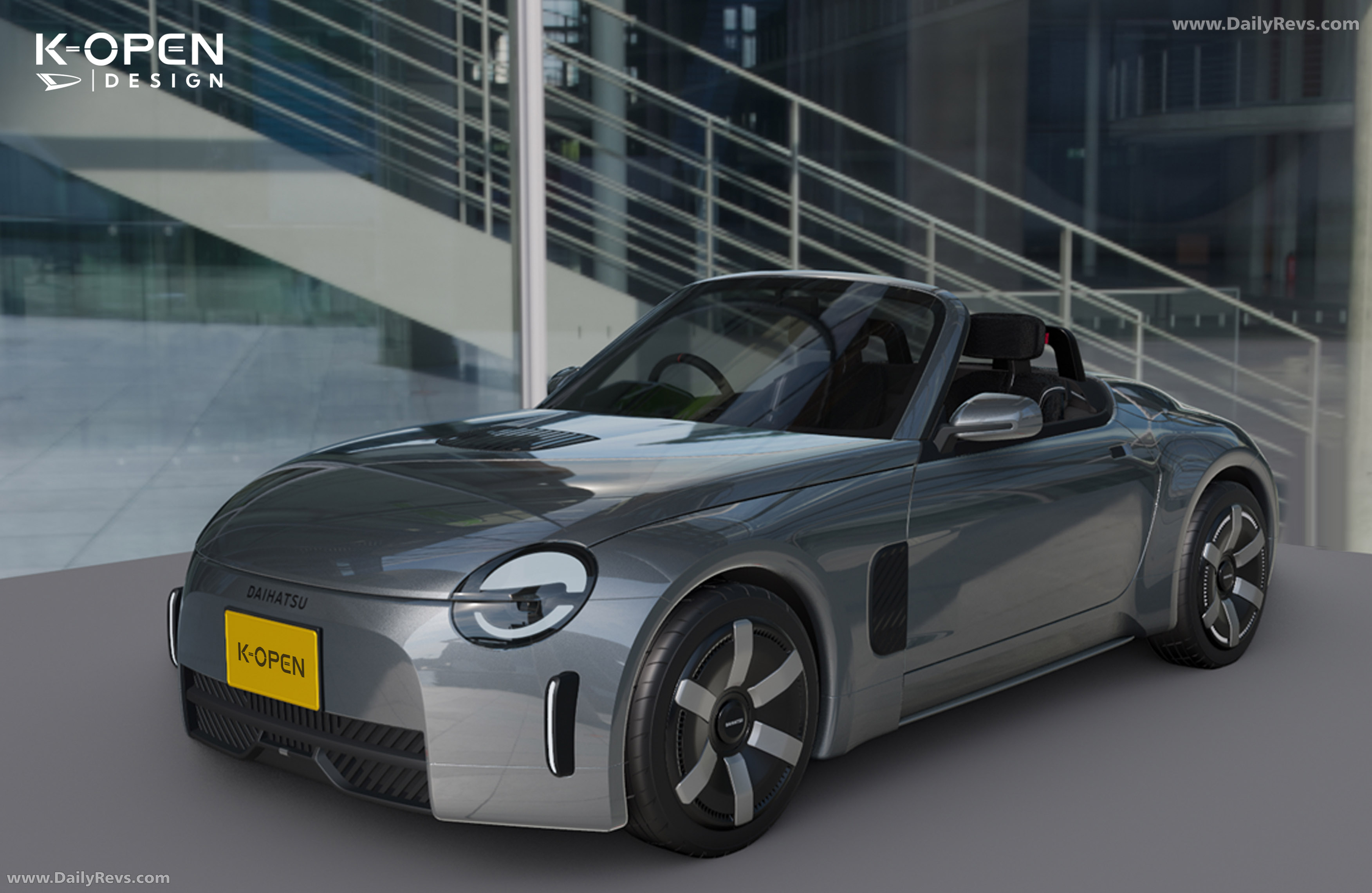 2025 Daihatsu K-Open Concept - Lightweight Fun to Tokyo - DailyRevs