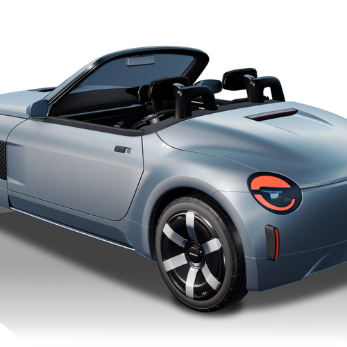 2025 Daihatsu K-Open Concept Rear View
