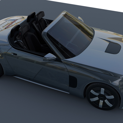 2025 Daihatsu K-Open Concept Top View