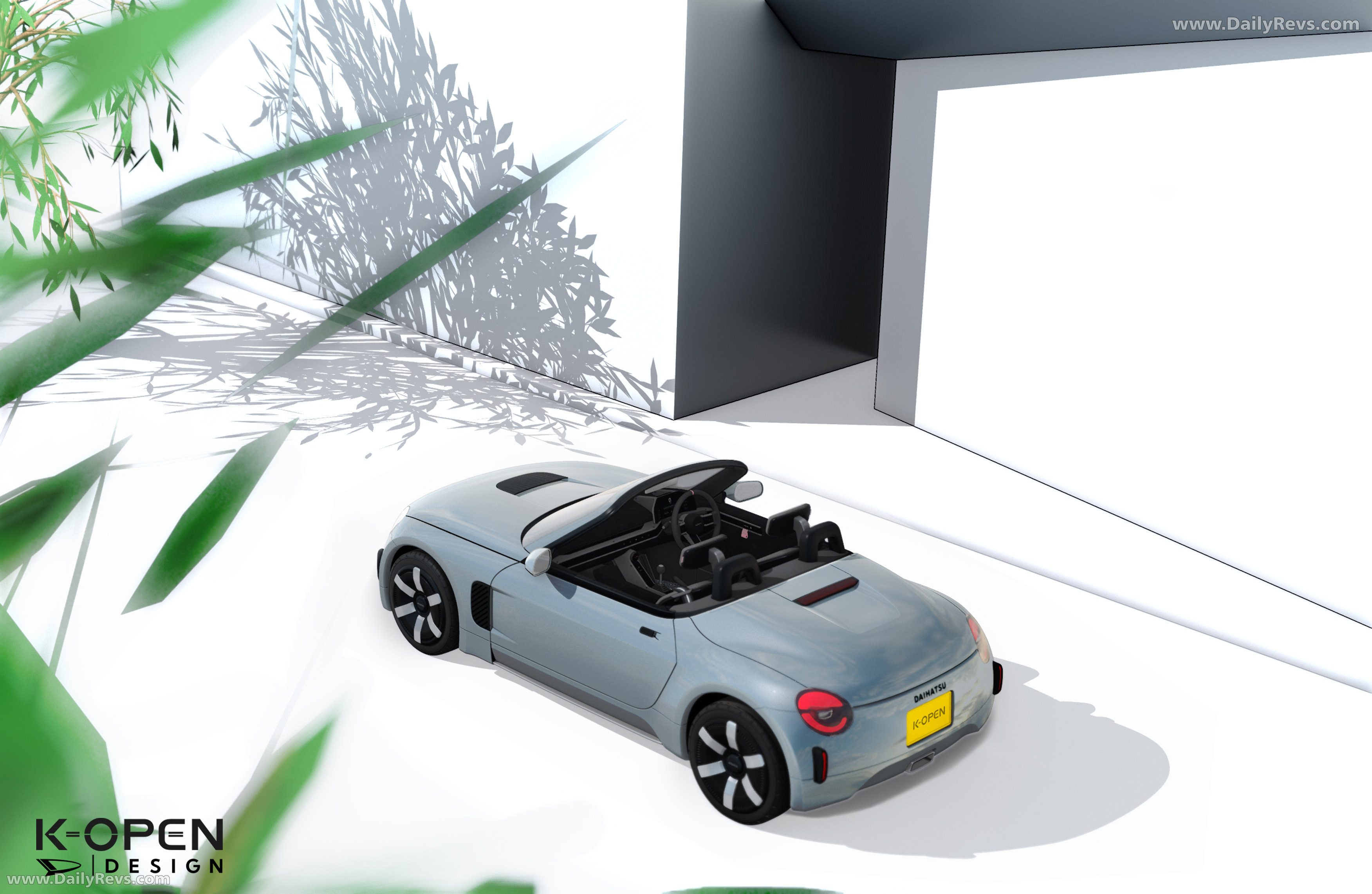 2025 Daihatsu K-Open Concept Top View