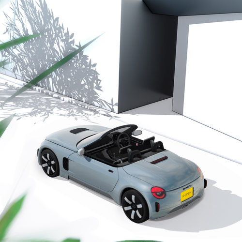 2025 Daihatsu K-Open Concept Top View