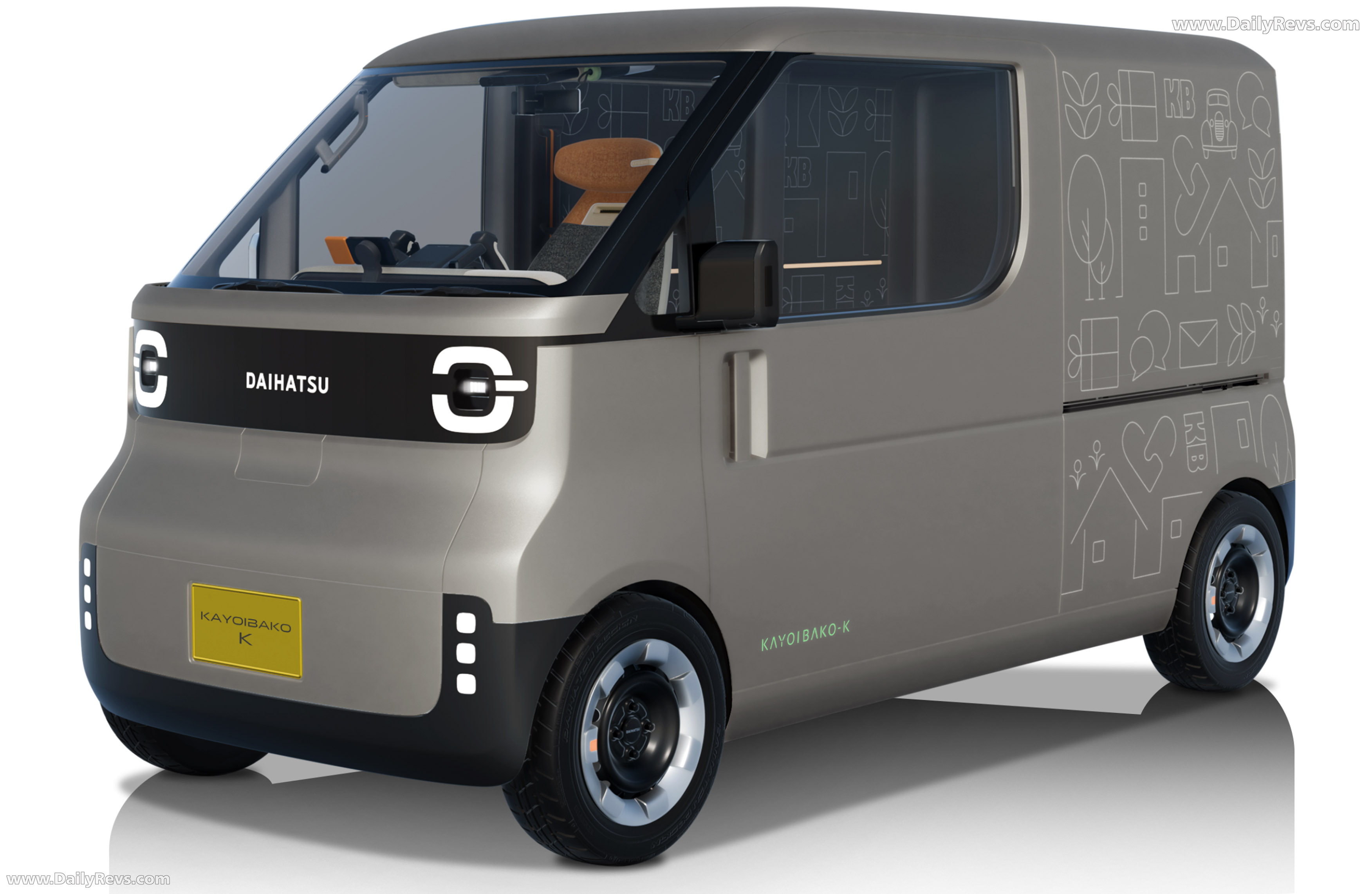 2025 Daihatsu Kayoibako-K Concept Front View