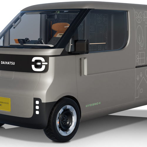 2025 Daihatsu Kayoibako-K Concept Front View
