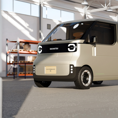 2025 Daihatsu Kayoibako-K Concept Front View