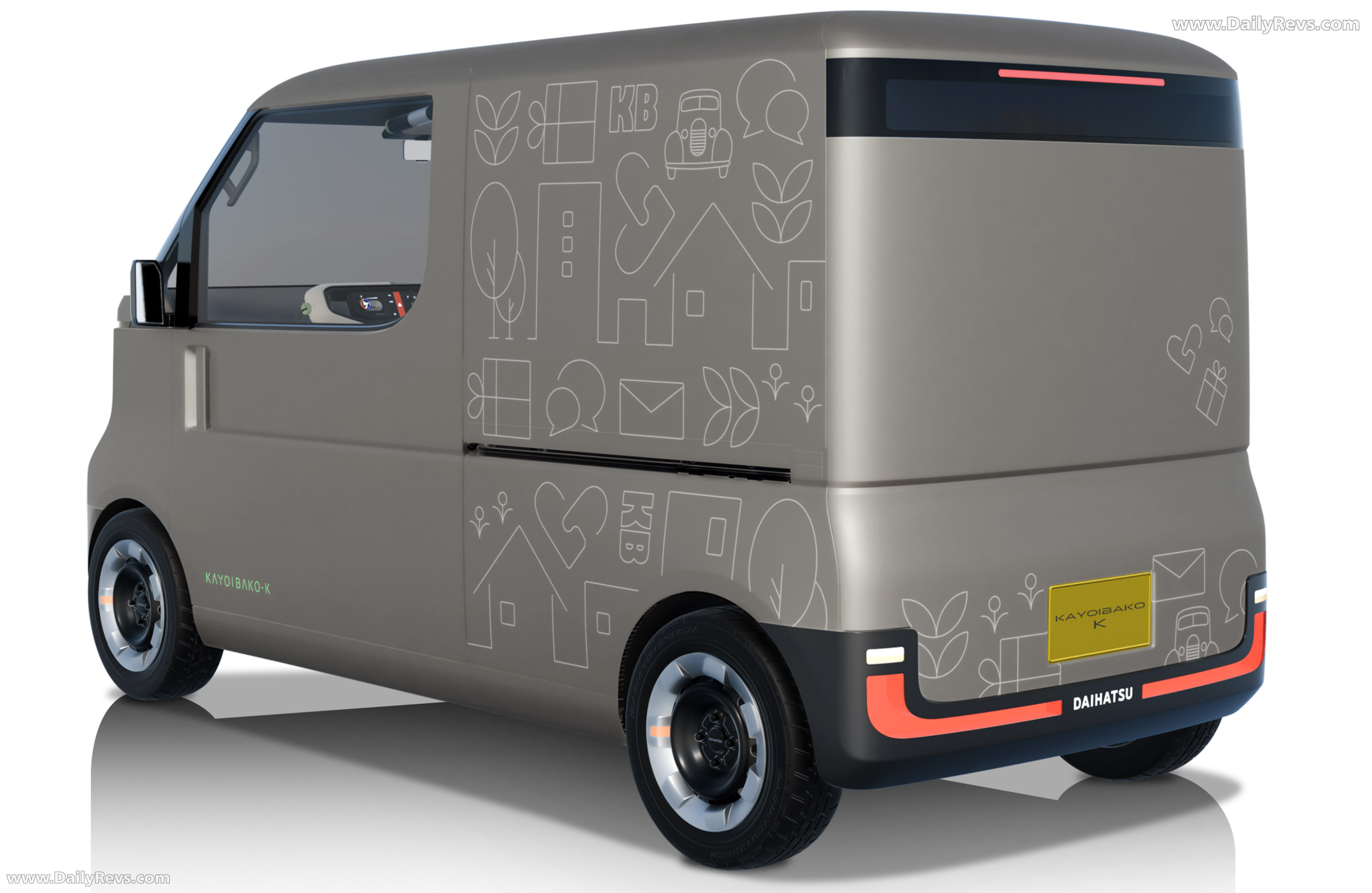 2025 Daihatsu Kayoibako-K Concept Rear View