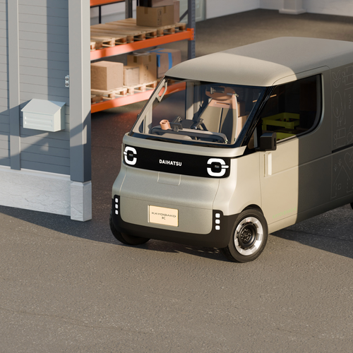 2025 Daihatsu Kayoibako-K Concept Top View