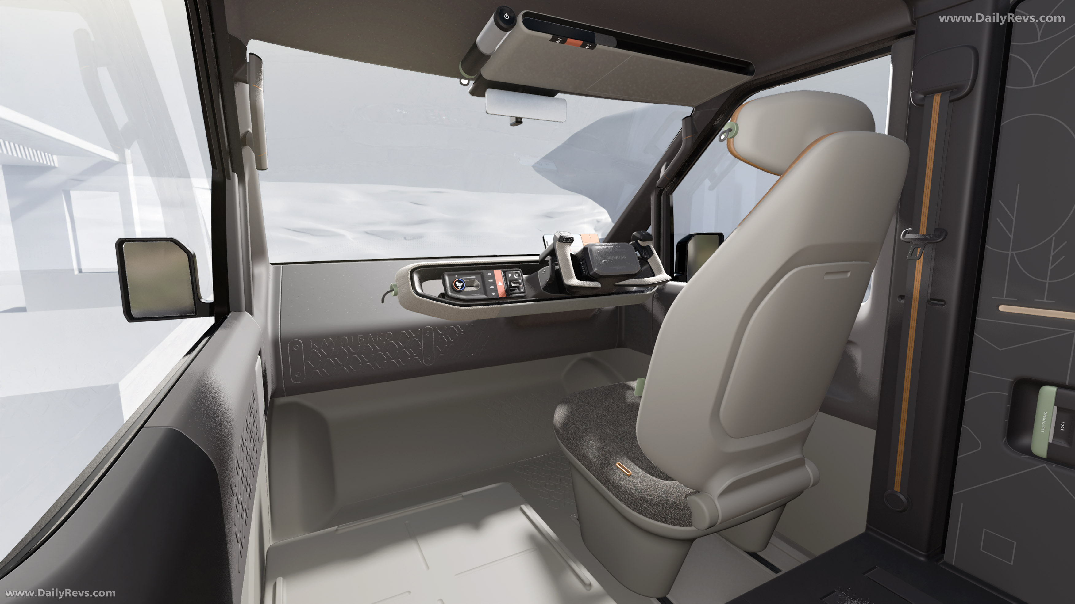 2025 Daihatsu Kayoibako-K Concept Interior