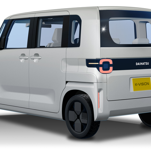 2025 Daihatsu K-Vision Concept Rear View
