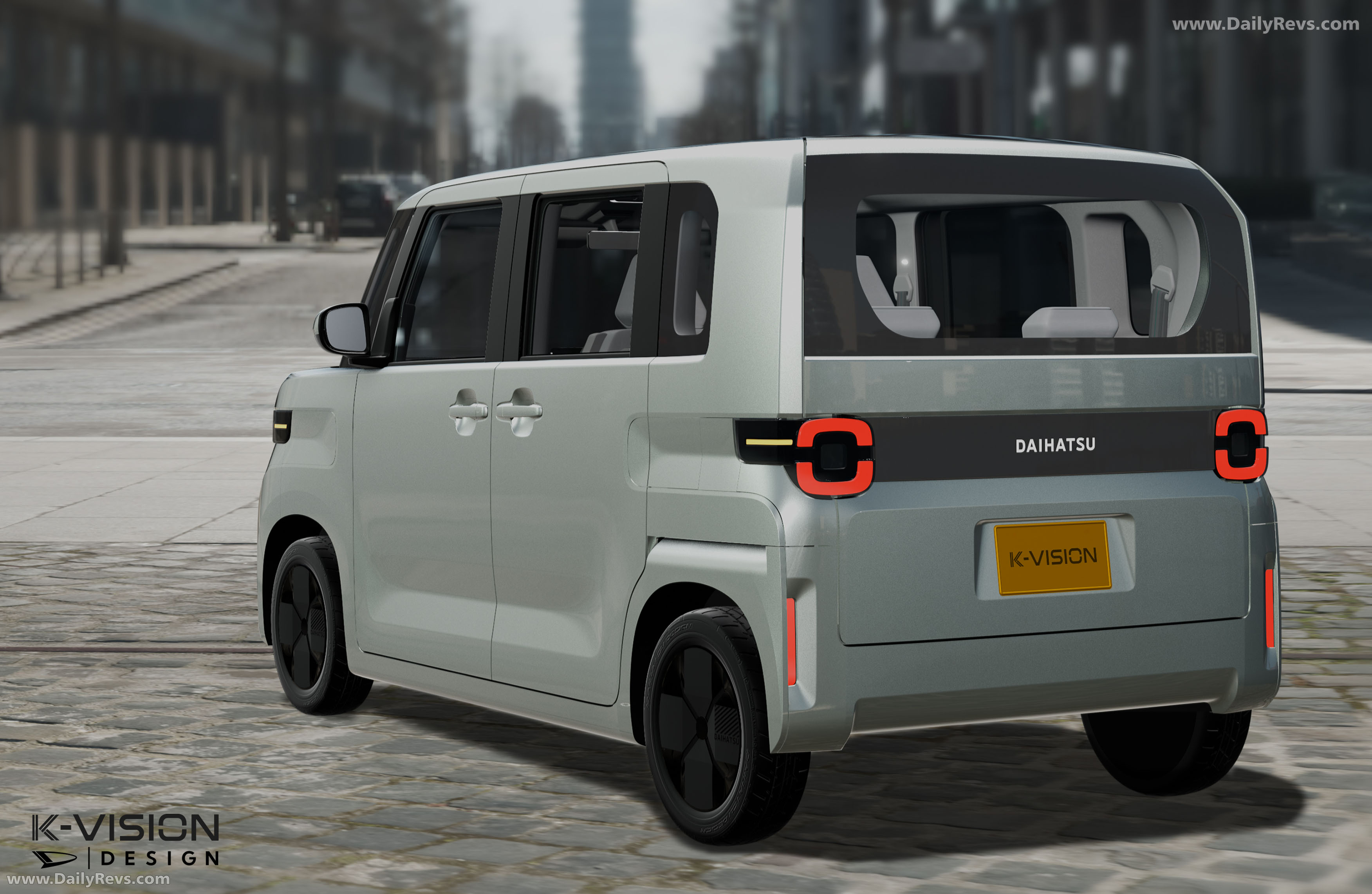 2025 Daihatsu K-Vision Concept Rear View