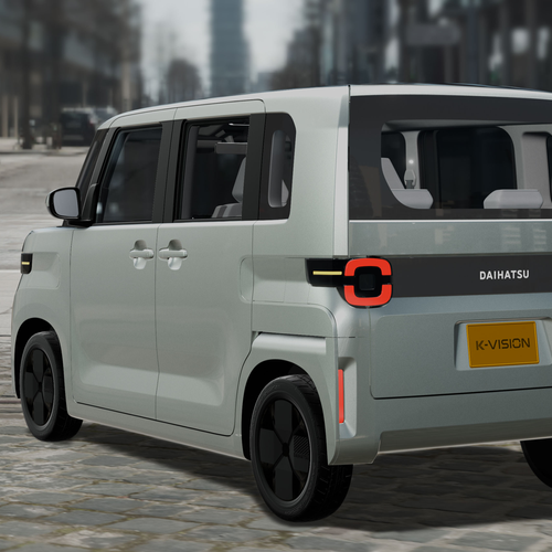 2025 Daihatsu K-Vision Concept Rear View