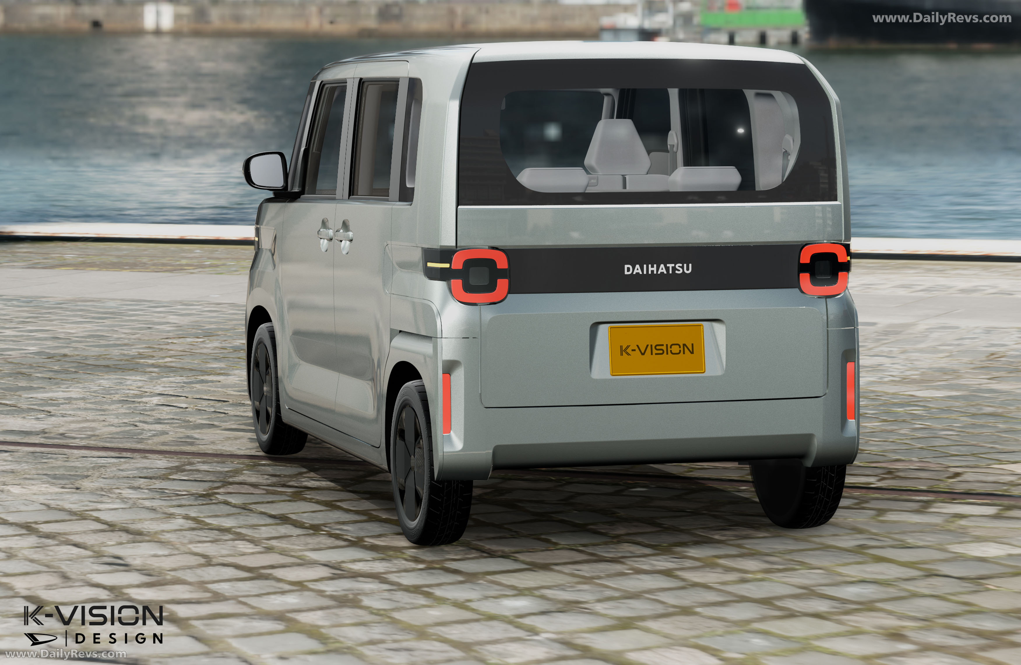 2025 Daihatsu K-Vision Concept Rear View