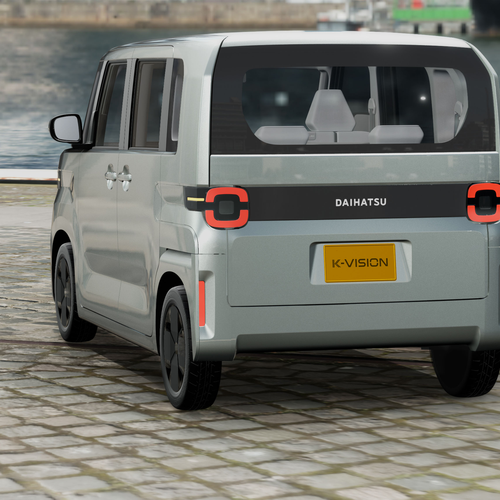 2025 Daihatsu K-Vision Concept Rear View