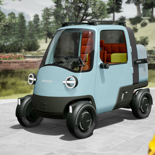 2025 Daihatsu Midget X Concept Front View