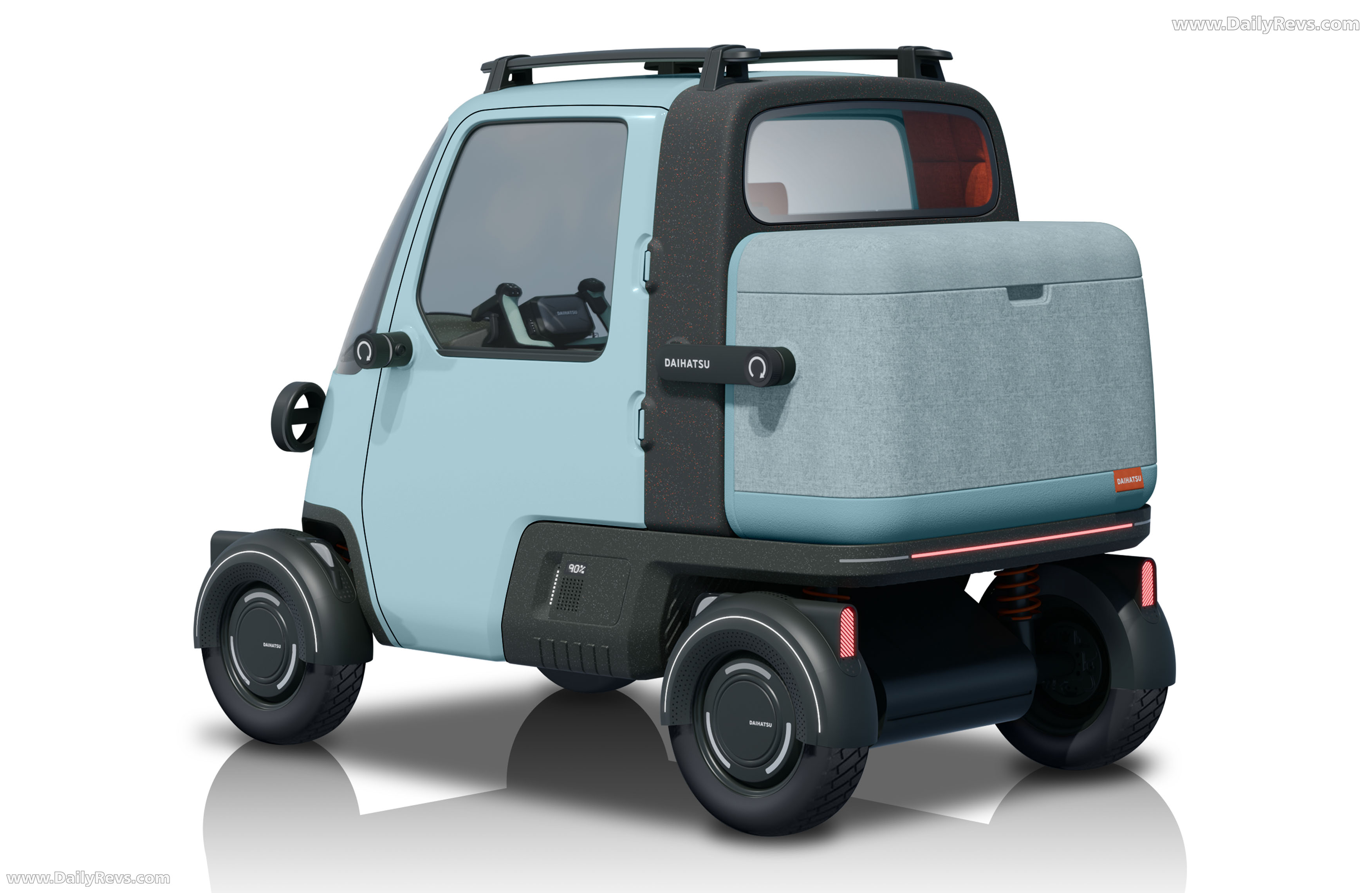 2025 Daihatsu Midget X Concept Rear View