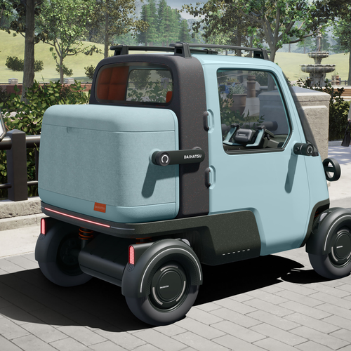 2025 Daihatsu Midget X Concept Rear View