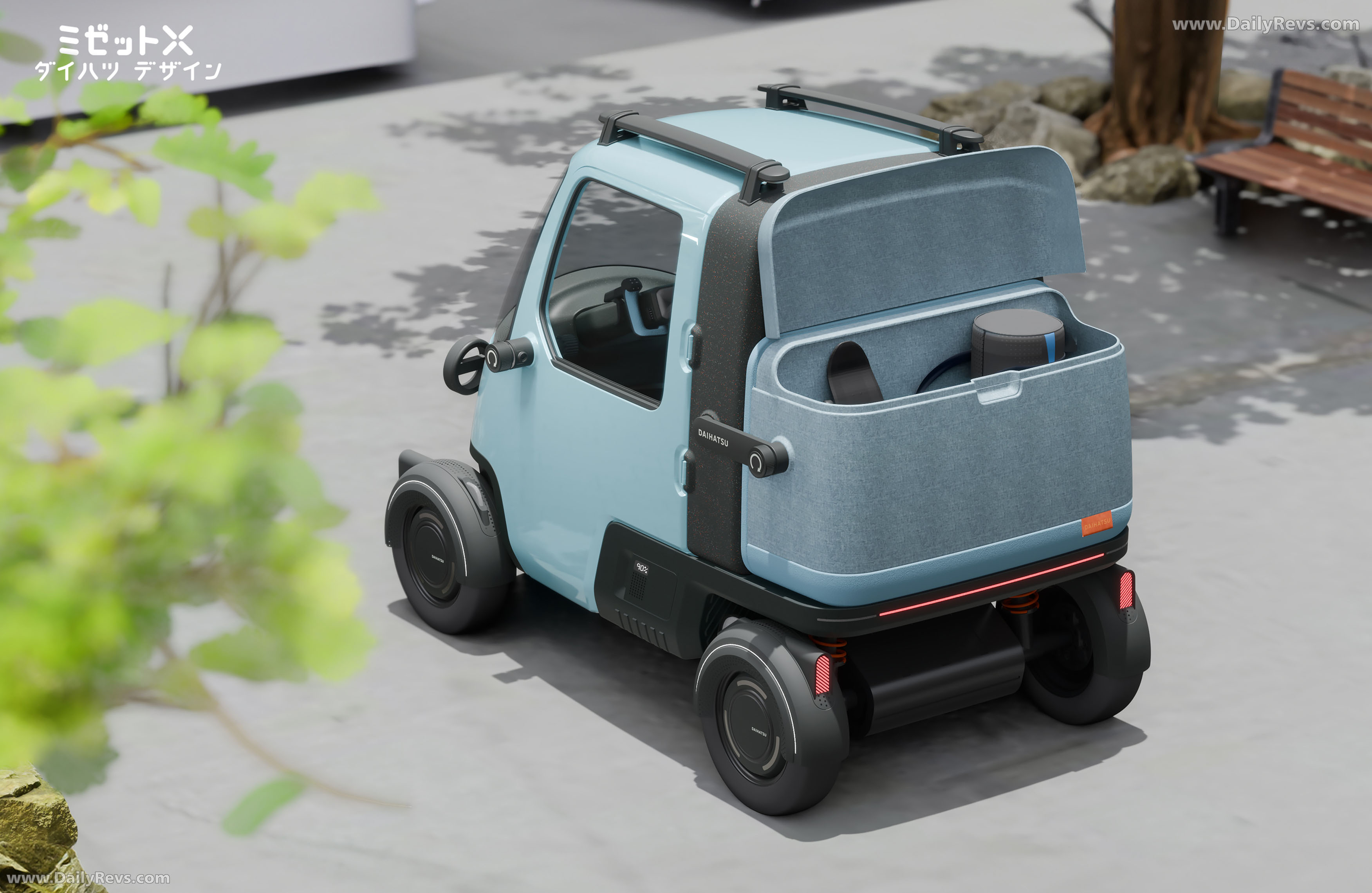 2025 Daihatsu Midget X Concept Top View