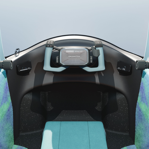 2025 Daihatsu Midget X Concept Interior