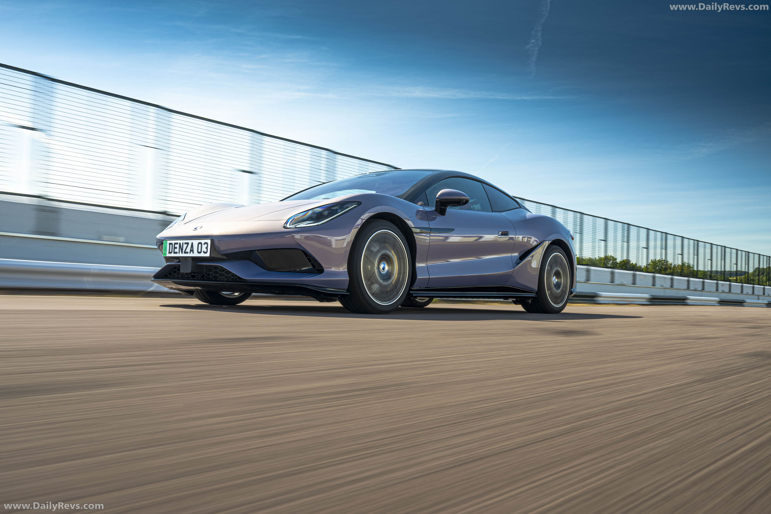 2027 Denza Z Coupe Provence Lavender Front View