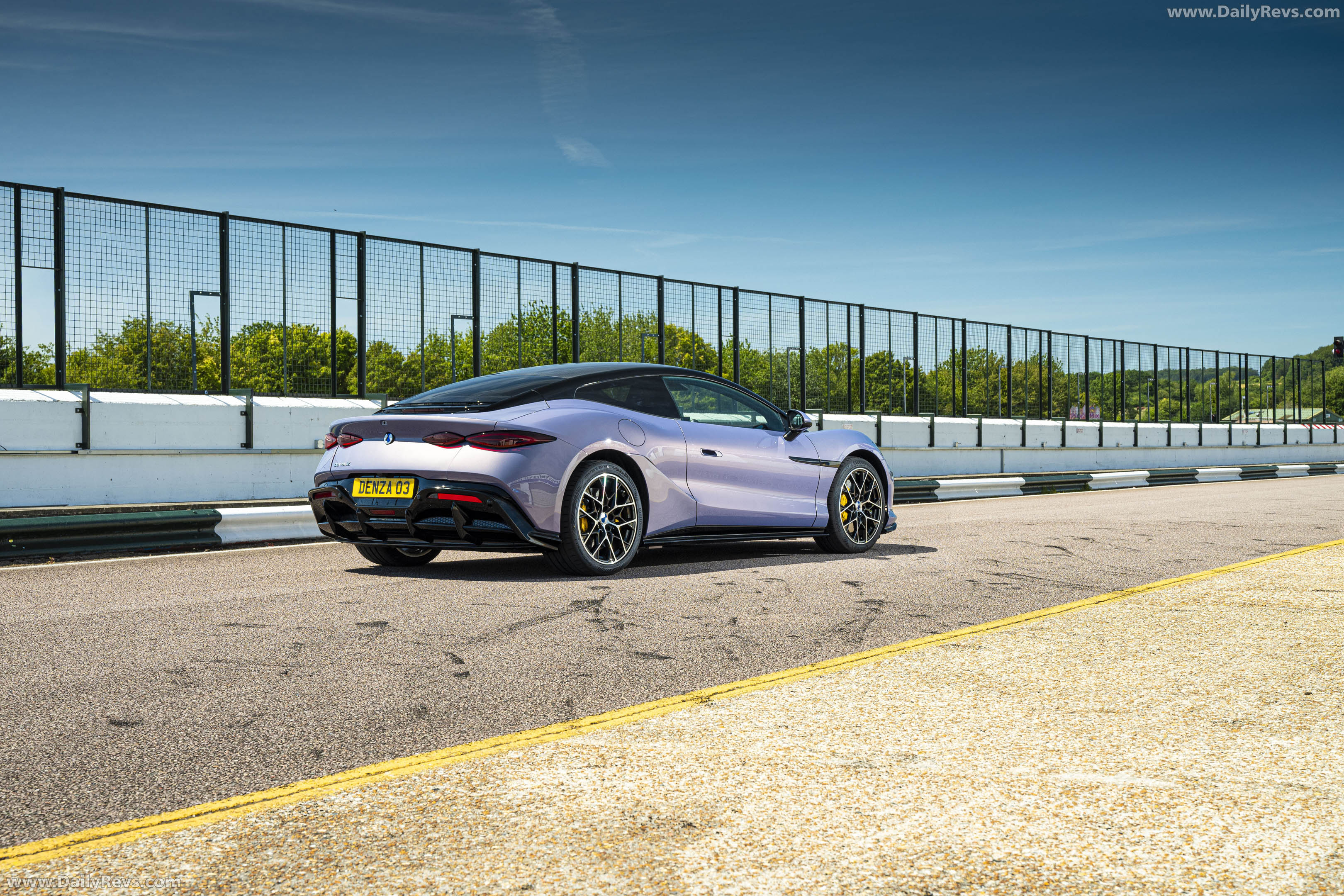2027 Denza Z Coupe Provence Lavender Rear View