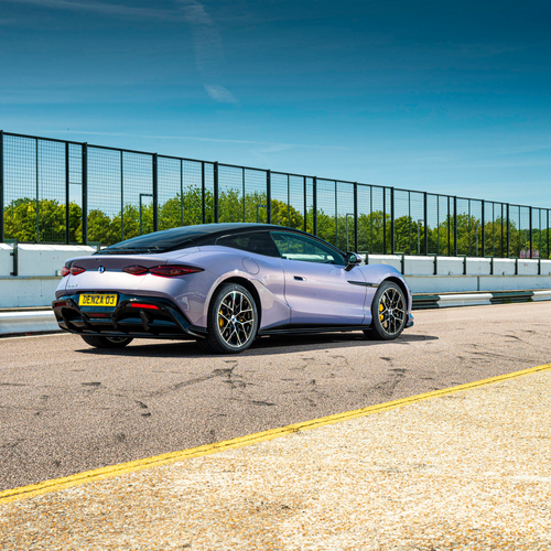 2027 Denza Z Coupe Provence Lavender Rear View