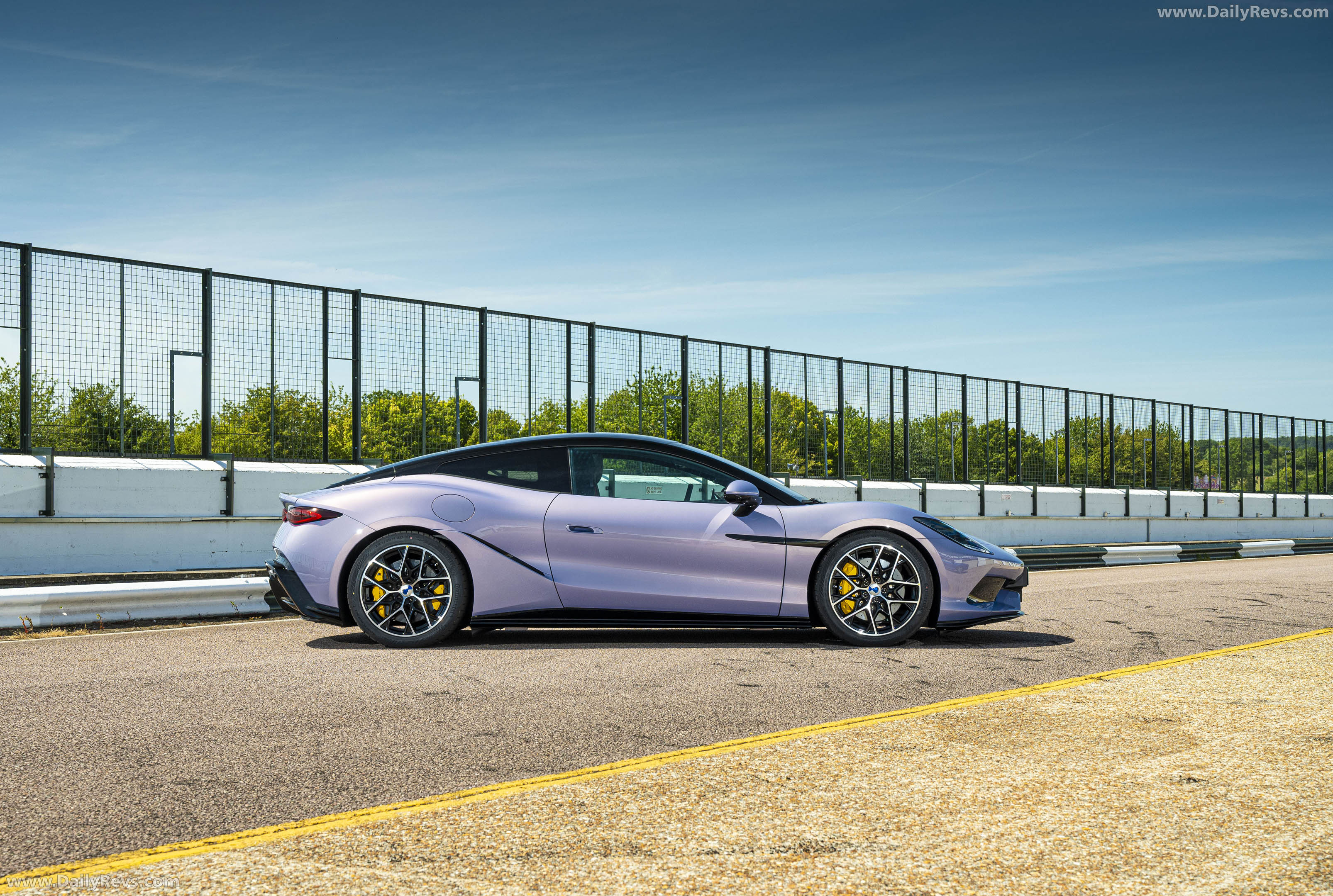 2027 Denza Z Coupe Provence Lavender Side View