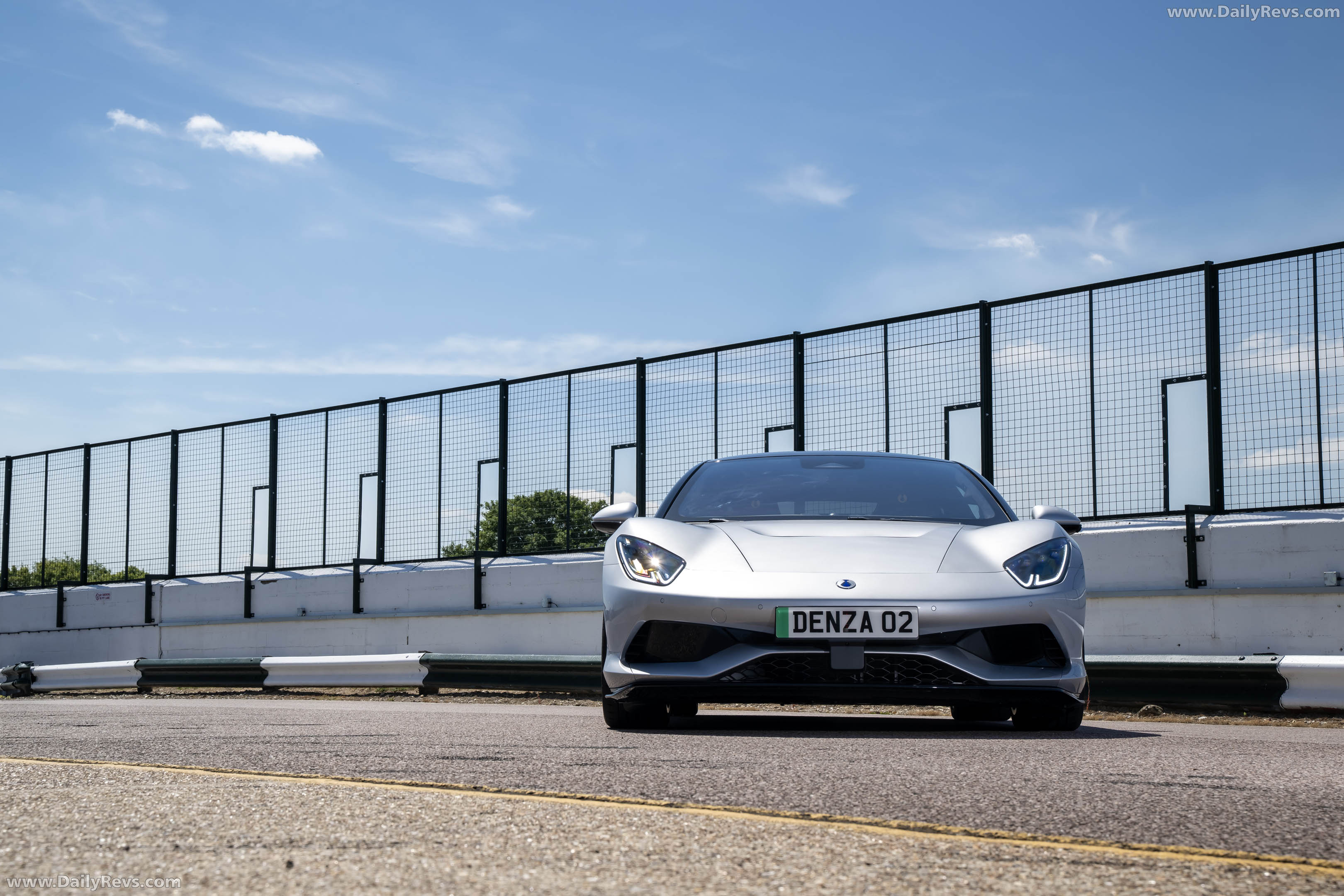2027 Denza Z Coupe Silverstone Silver Front View