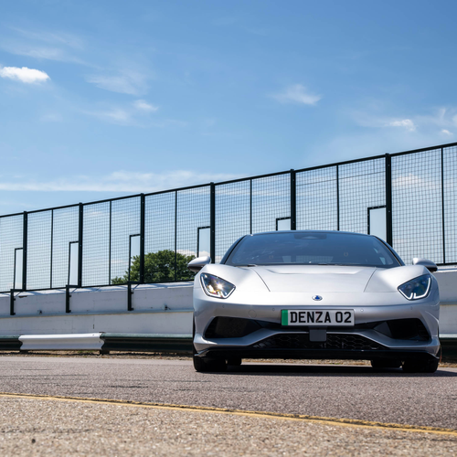 2027 Denza Z Coupe Silverstone Silver Front View