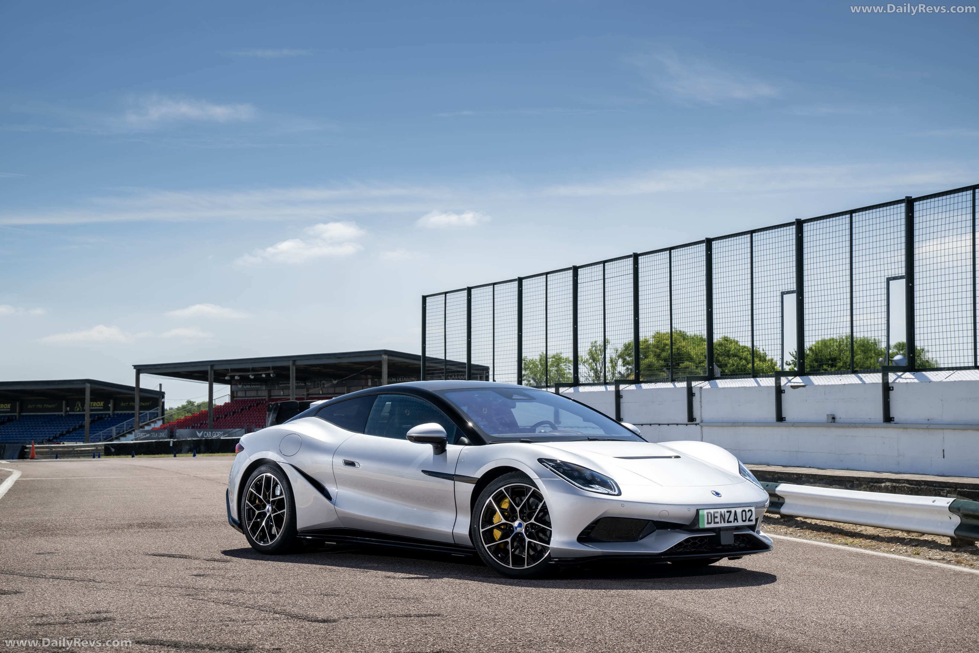 2027 Denza Z Coupe Silverstone Silver Front View