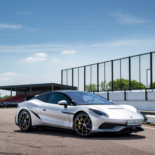 2027 Denza Z Coupe Silverstone Silver Front View