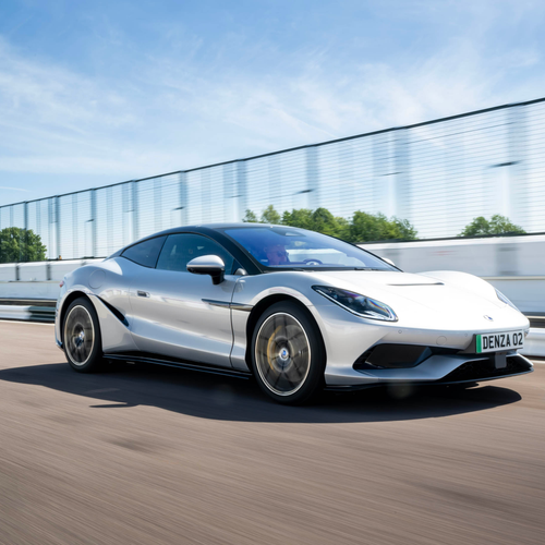 2027 Denza Z Coupe Silverstone Silver Front View