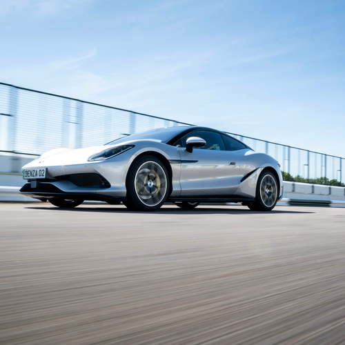 2027 Denza Z Coupe Silverstone Silver Front View
