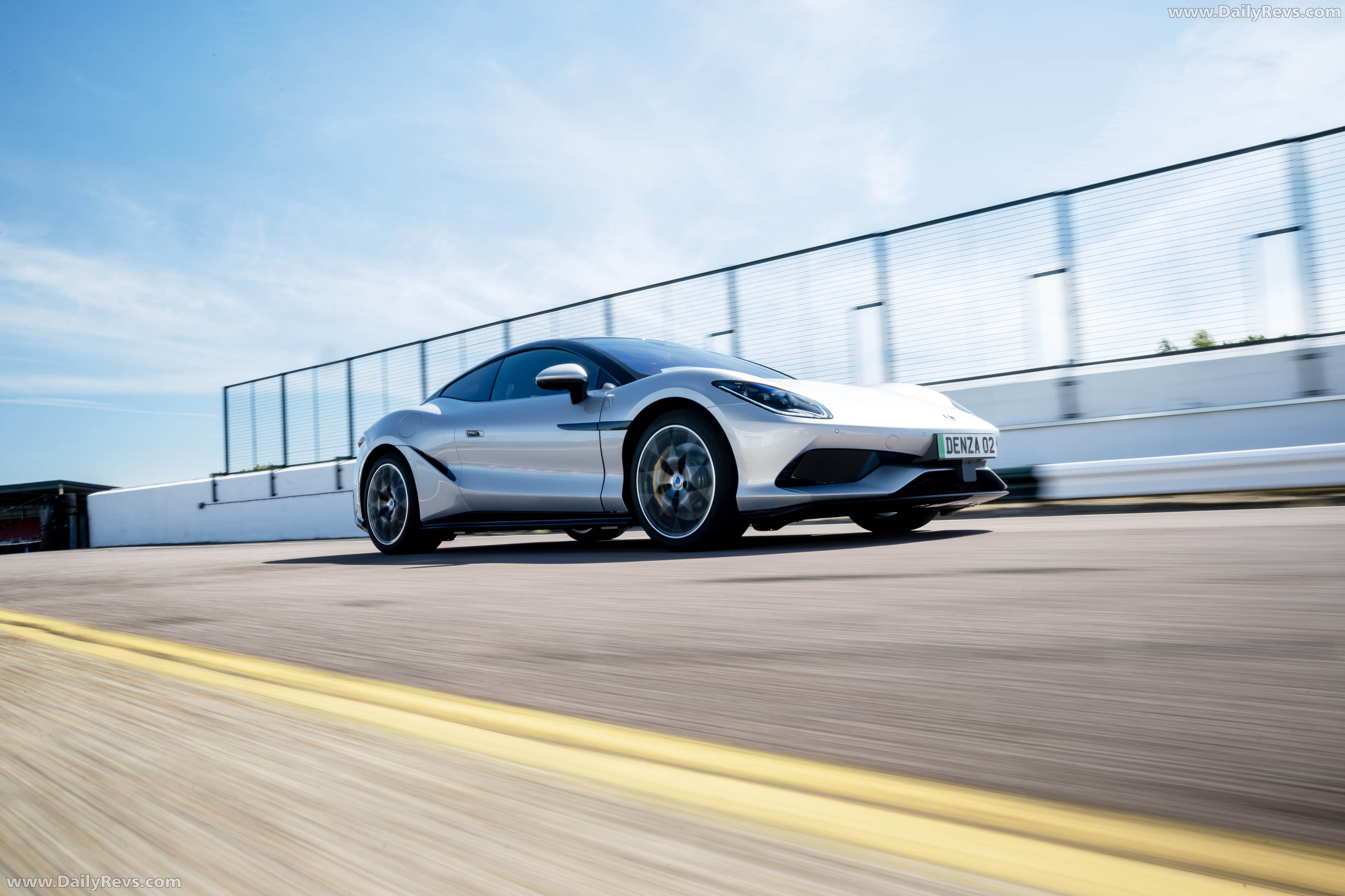 2027 Denza Z Coupe Silverstone Silver Front View