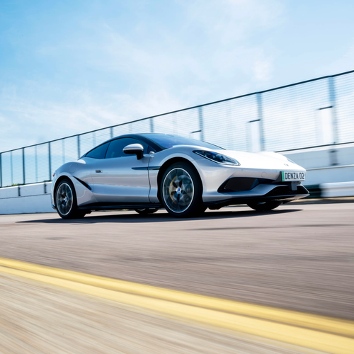 2027 Denza Z Coupe Silverstone Silver Front View