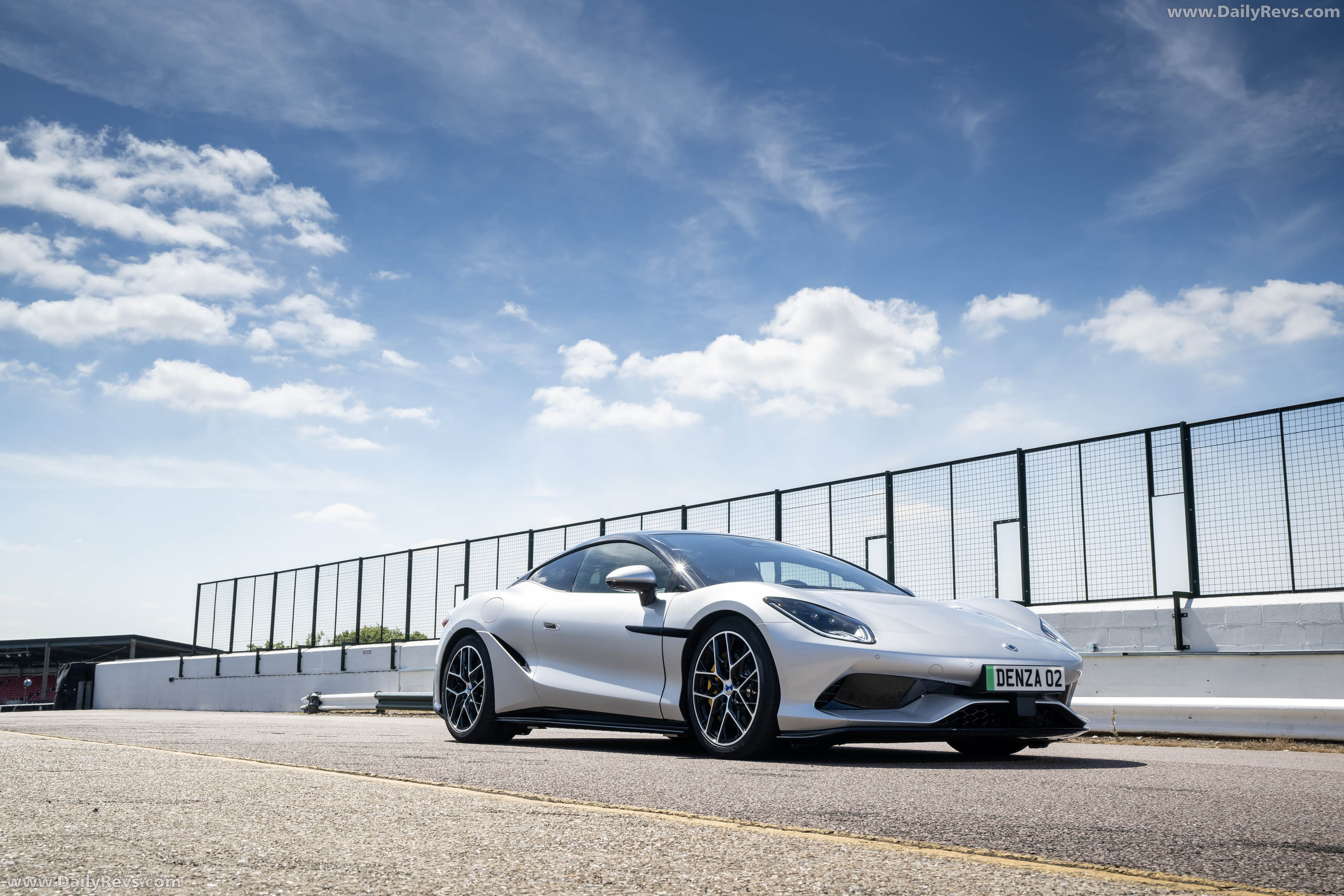 2027 Denza Z Coupe Silverstone Silver Front View